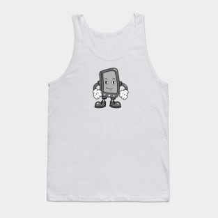 Cute smile phone Tank Top